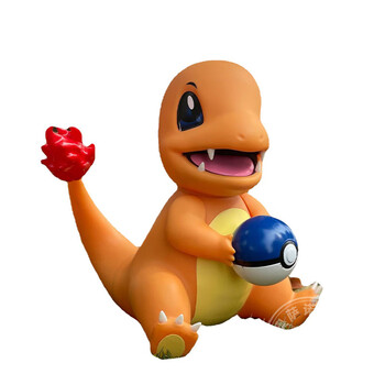 煌兮小火龙手办40cm精灵宝可梦11可爱磁吸精灵球男女朋友礼物小火龙40