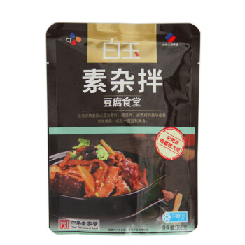 白玉素杂拌160g冷藏豆制品即食炒菜价格趋势与口味评价