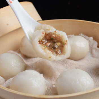 东北老式元宵汤圆炸元宵滚粉手工摇制大汤圆五仁黑芝麻豆沙馅 五仁馅