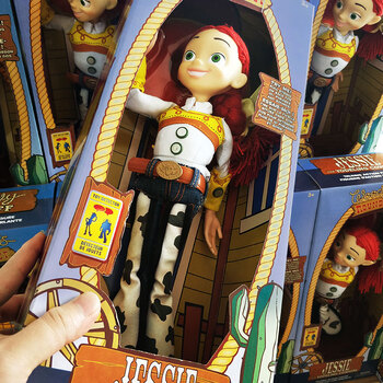 神孩子新款玩具总动员巴斯光年20周年胡迪翠丝拉线说话发声公仔手办