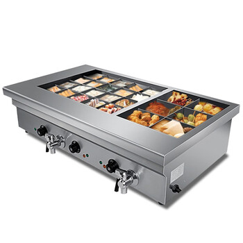 关东煮机器商用容量大关东煮机商用串串是设备麻辣烫油炸锅 20格关东