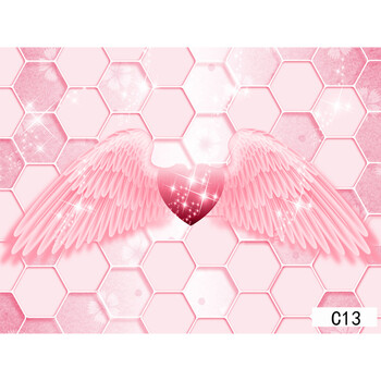 直播背景布3d立体高清室内直播间装饰3d背景布主播背景布大气羽翼翅膀