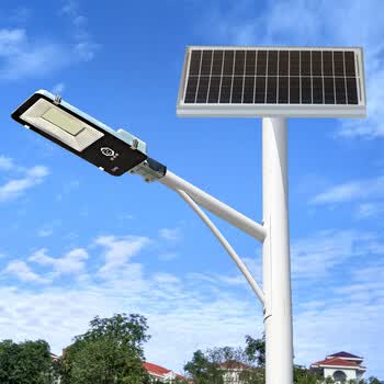 日月升牌rysl120b太阳能路灯庭院灯户外新农村家用室外照明灯工程路灯