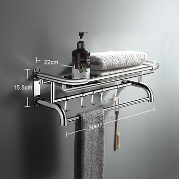 淋浴间置物架淋浴房置物架洗澡间置物架卫生间置物架壁挂式免打孔浴室