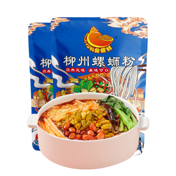 鼎螺鲜 正宗柳州螺蛳粉 305g袋装 网红方便食品螺丝粉 305g*2