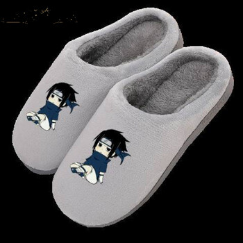 青少年男生冬天棉拖鞋火影忍者棉拖鞋女冬季情侣居家室内厚底防滑毛绒