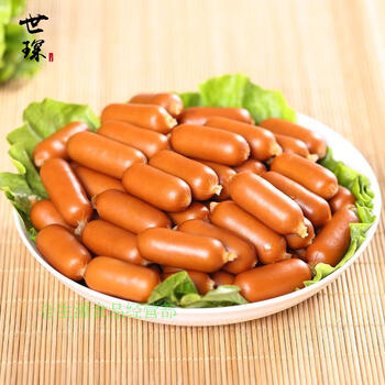 喜得佳脆皮肠仔台湾烤香肠汉堡热狗脆皮肠火腿肠手抓饼肠【图片 价格 