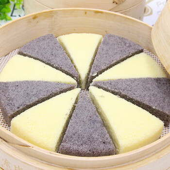 东泉步步糕小米糕黑米糕鸳鸯糯米发糕香米糕儿童早餐粗粮蒸糕点心 280