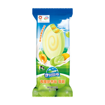 伊利20支甄稀冰淇淋茉莉荔枝味流心冷饮雪糕水果冰激凌70克 青提甜杏