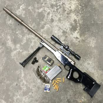 枪98k 可发射amw可发射水子蛋弹退壳抛壳硬塑料98k玩具小孩pp软弹枪