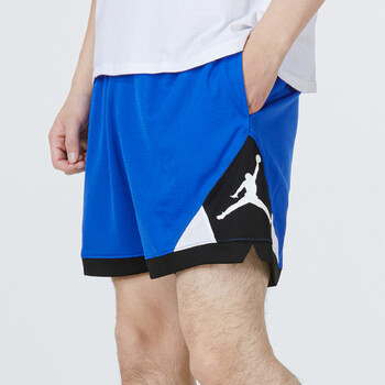 nike耐克aj短裤男裤2022夏季新款篮球运动休闲裤宽松五分裤cv3087蓝色