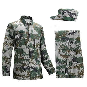 际华迷彩服套装男女户外加厚耐磨工作服劳保服战术教官军训服保安执勤