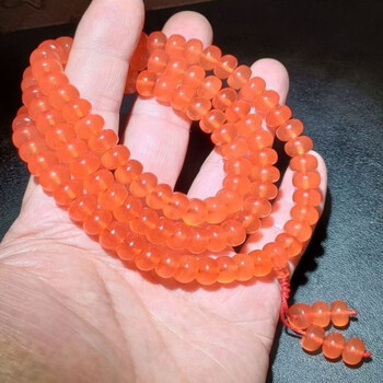 福韵瑞青鱼石手链鱼惊喉骨野生压惊防惊吓文玩天然鱼惊石雕刻绳抛光