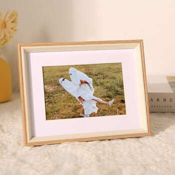 维佳清新简约相框摆台678正方形12寸洗照片画框装裱框a4高级感儿童像