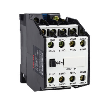 德力西接触式继电器交流中间继电器4常开4常闭jzc1-44 220v