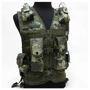 絮实 13式战斗携行具 战斗马甲 战斗背心 数码迷彩（干部）3款可选 牛津布1000D