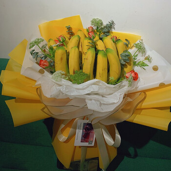 蔷薇恋鲜花速递同城配送水果花束女友闺蜜吃货创意生日礼物北京上海