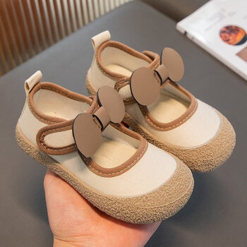 耐克森幼儿园室内鞋女孩春秋2023年新款软底儿童防滑女童宝宝帆布鞋