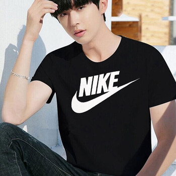 耐克（NIKE）短袖2024夏新款男子T恤运动跑步圆领短袖透气针织大logot恤AR5005 AR5005-010 L (175/92A)