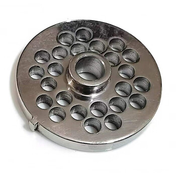 正元台正元绞肉机不锈钢孔板篦子配件商用灌肠12/22/32型网盘 12型8mm