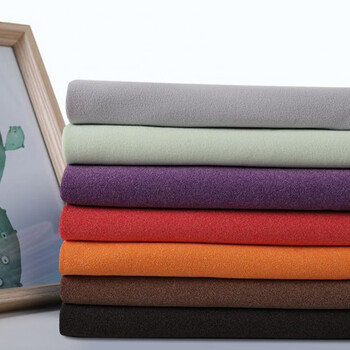 双面德绒布料保暖内衣裤绒布弹力加厚澳绒羊驼绒热自发面料布头冬一件