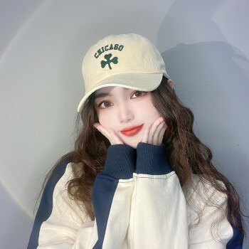 夏天女生戴的鸭舌帽遮阳帽大头围新款帽子女春夏季棒球帽韩版显脸小遮