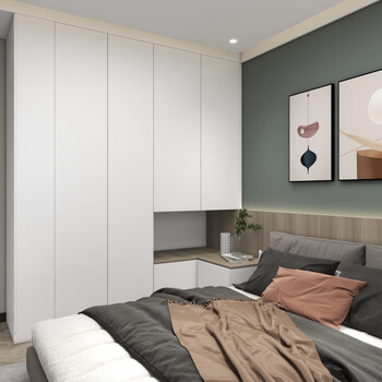 卧室衣柜主卧北京上海主卧全屋定制衣柜整体卧室家具到顶衣柜衣帽间