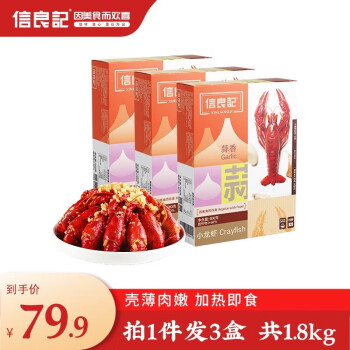 信良记虾类产品的价格走势