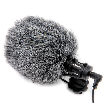 科唛comicavm20麦克风指向性机头麦单反麦克风采访摄像机电容话筒vlog