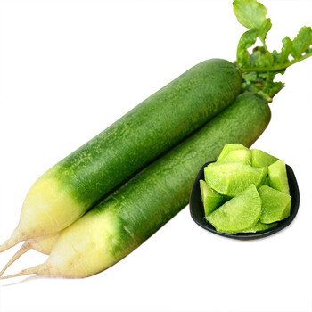 潍坊水果萝卜绿皮萝卜农家自种新鲜青萝卜精选3斤