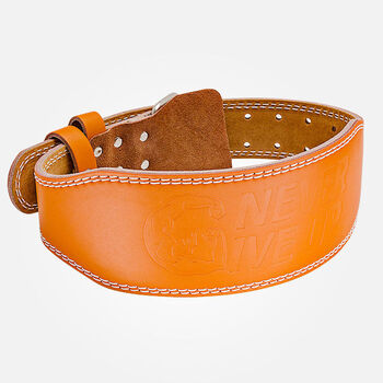 阙时翊武术练功护腰带头层牛皮健身腰带皮举重深蹲护腰健美硬拉男女