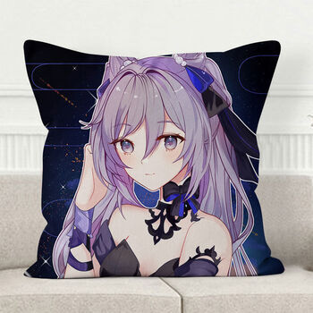 包达瀚原神刻晴抱枕周边同人二次元动漫方形靠背宅男学生宿舍生日礼物