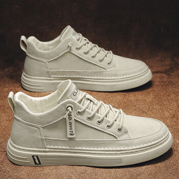 cataitata男鞋2022新款秋冬季休闲板鞋男潮流百搭运动平板软底白鞋