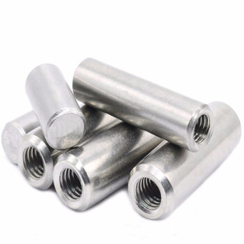 304不锈钢内螺纹圆柱销内牙销子销钉带孔定位销gb1 8 30 M5 10个 图片价格品牌报价 京东