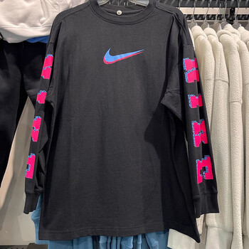 耐克(nike)长袖女装 春秋季新款户外健身训练运动t恤时尚百搭圆领休闲