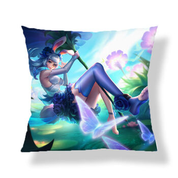 王者荣耀抱枕 网红ins手游王者荣耀英雄皮肤可定制枕头宿舍房间卧室