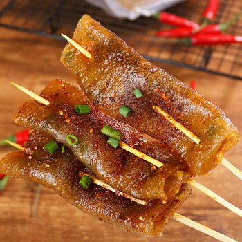 重庆烧烤专用新鲜苕皮 四川特产烧烤食材苕皮苕粉大苕皮140g  4片装