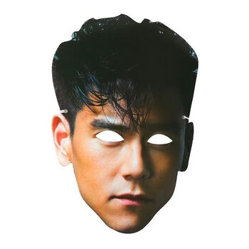 结婚搞怪面具仿真人易容换脸男女头套硅胶纸质面具换脸人搞怪 彭于晏w