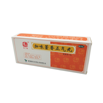 佛山加味藿香正气丸9g*10丸/盒腹泻恶心消化不良暑湿口苦口臭 3盒装