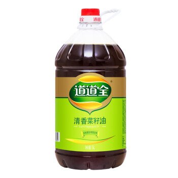 道道全清香菜籽油5L 物理压榨工艺  食用油