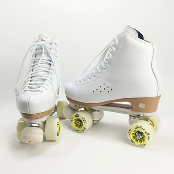 溜冰鞋 成人双排 厦门金马溜冰鞋双排溜冰鞋双排闪光轮旱冰花样鞋男女