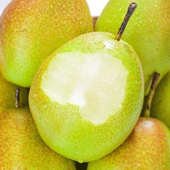 岸上人家（ANSHANGRENJIA）红香酥梨现摘现发当季新鲜水果 带箱1斤装