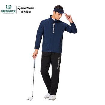 taylormade泰勒梅高尔夫服装男士新款雨衣防雨休闲运动golf雨衣套装