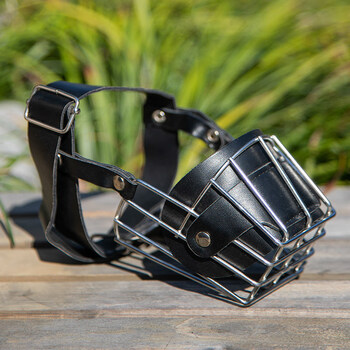 不锈钢狗嘴套铁防咬防叫神器防乱吃拉布拉多柯基嘴罩口罩大小型犬