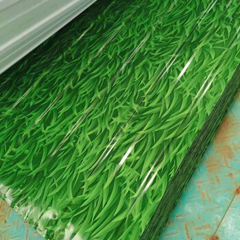 彩钢瓦铁皮灰色红色草绿色彩钢瓦铁瓦工地厂房多颜色900型顾致 小草绿