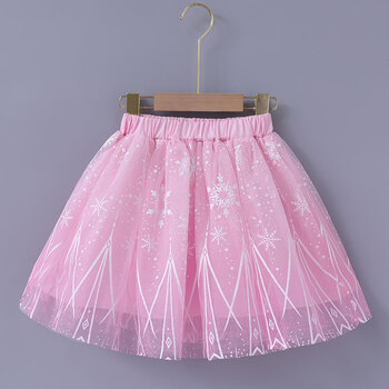 短裙爱莎公主裙万圣诞节2022新款洋气儿童网纱裙仙女宝宝幼儿园表演出