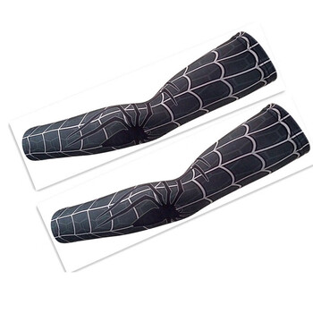 夏季冰袖动漫原神户外篮球护臂运动儿童男女开车冰丝袖套,, 蝙蝠侠