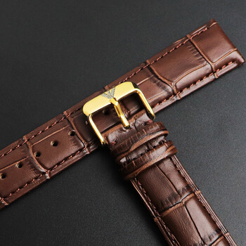 适配阿玛尼表带原装真皮ar1981/ar2447/ar2433/ar60008男黑武士22
