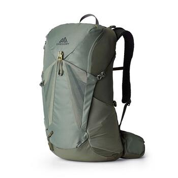 gregory格里高利zulu 30徒步旅行多功能短途探险户外登山背包 牧草绿