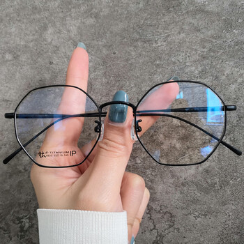 franzliszt近视眼镜防蓝光ins纯钛眼镜框女眼镜架男电脑护目平光镜框